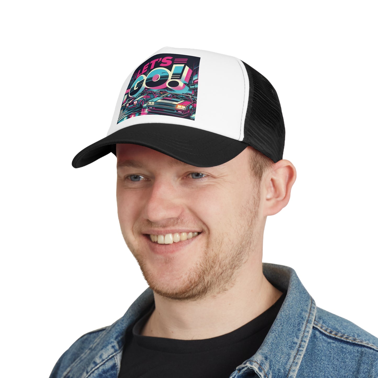 LETS GO!! 80's Style Mesh Cap