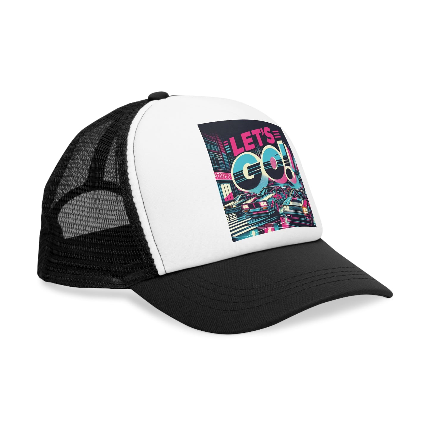 LETS GO!! 80's Style Mesh Cap