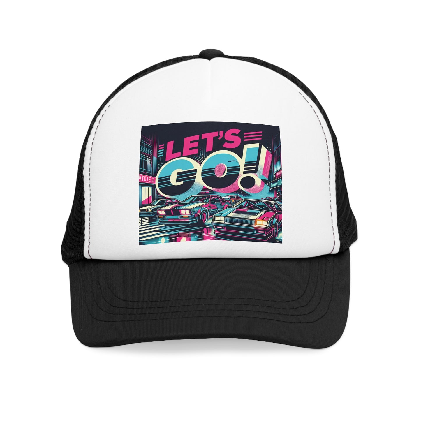 LETS GO!! 80's Style Mesh Cap