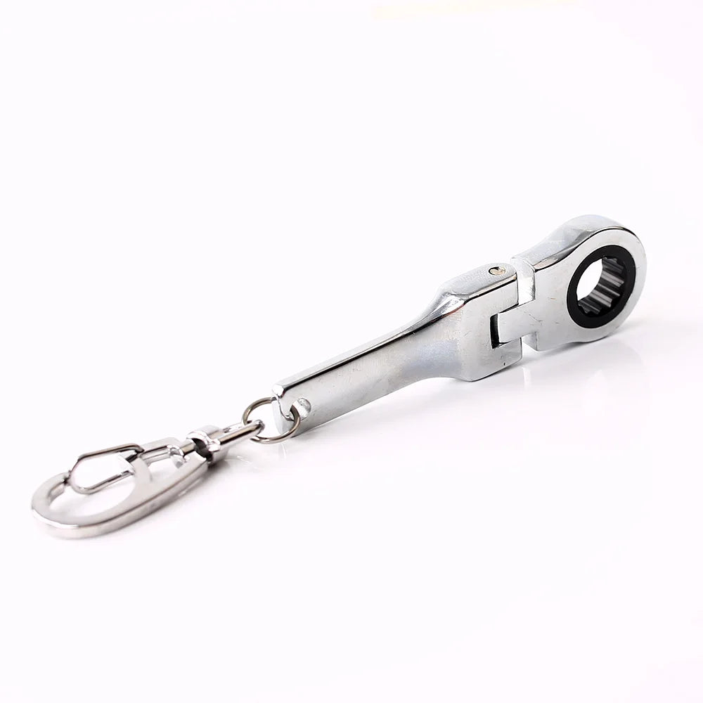 10mm Ratchet Wrench JDM Metal Keychain